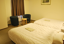 All rooms are equipped with a 140 cm-wide double bed(s)