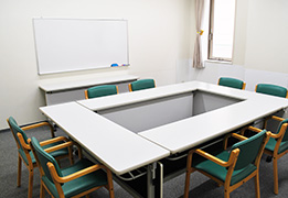 A conference room is available