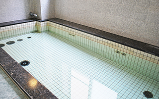 A large communal bath