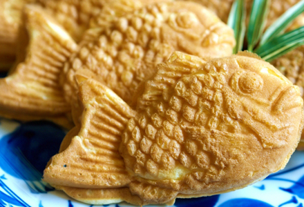 Let's eat Taiyaki! *Taiyaki is a fish‐shaped pancake